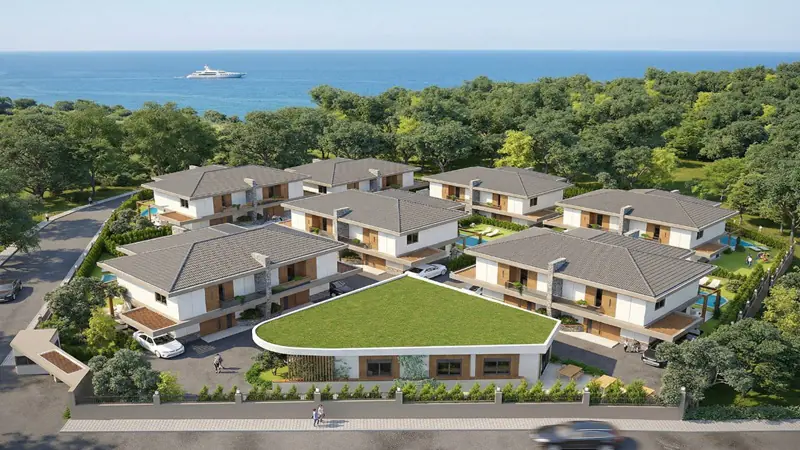 Şile Karacaköy Villaları satılık villa fiyatları Şile Karacaköy Villaları, İstanbul Şile Karacaköy Mahallesi’nde modern mimariyle hayata