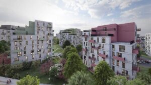 İstanbul Büyükşehir Belediyesinin iştiraki KİPTAŞ tarafından inşa edilen Silivri Konutları