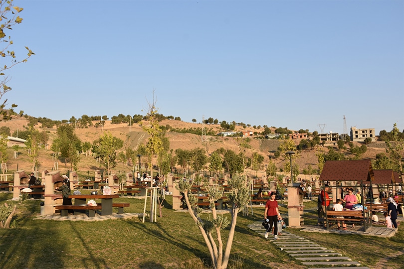 Şırnak Millet Bahçesi açıldıktan kısa süre sonra büyük ilgi gördü.