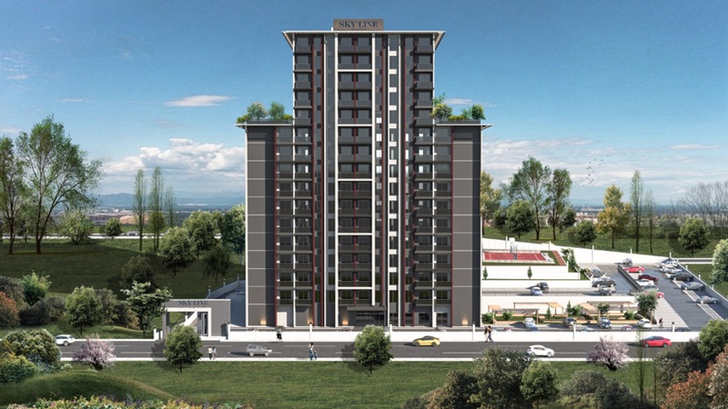 Sky Line Rezidans, Ankara Etimesgut Atayurt Mahallesi’nde modern mimariyle hayata