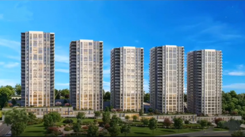 Sky Pearl Bağlıca projesi Ankara Batıyaka’da yükselmektedir. 2+1 ve 4+1