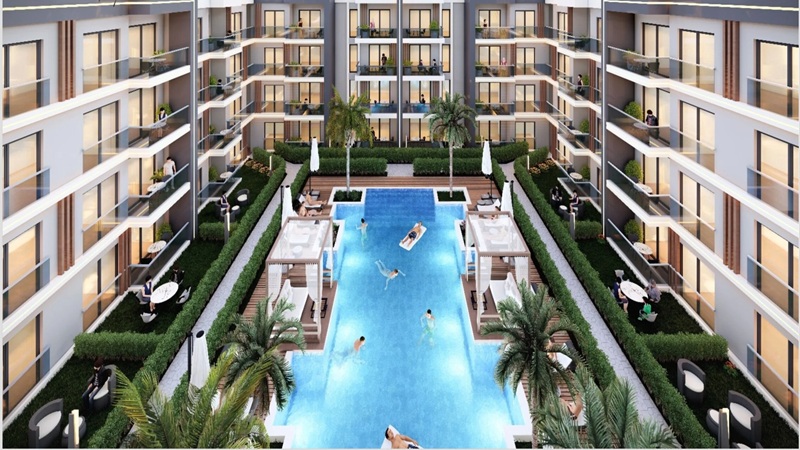 Sky Port Terrace, Antalya Aksu Altıntaş Mahallesi’nde MES İnşaat tarafından