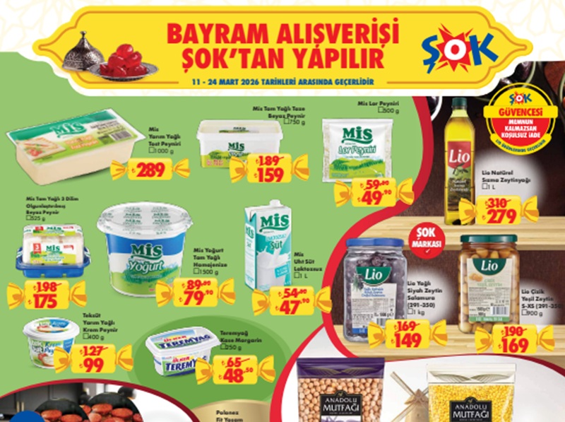 ŞOK aktüel ürünler 11-24 Mart 2026 kataloğu yayınlandı. Küçük ev