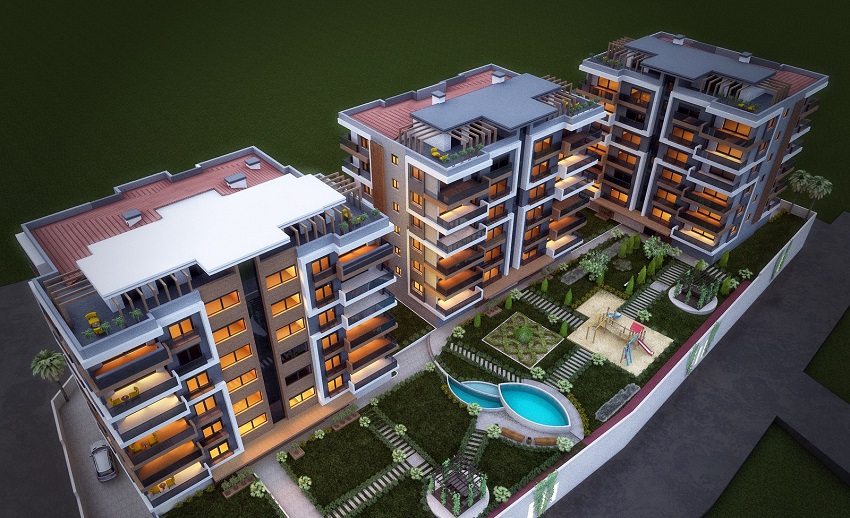 Sunset Rezidans Manisa Turgutlu’da hayata geçirilen bir projedir. Projenin yapımcı firması