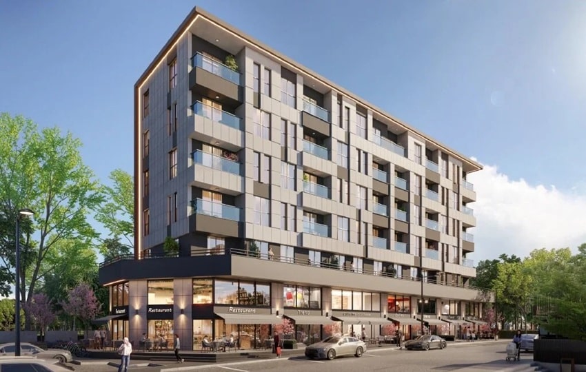 İstanbul'un merkezinde yer alan Sur Yapı Topkapı Suites projesi, modern