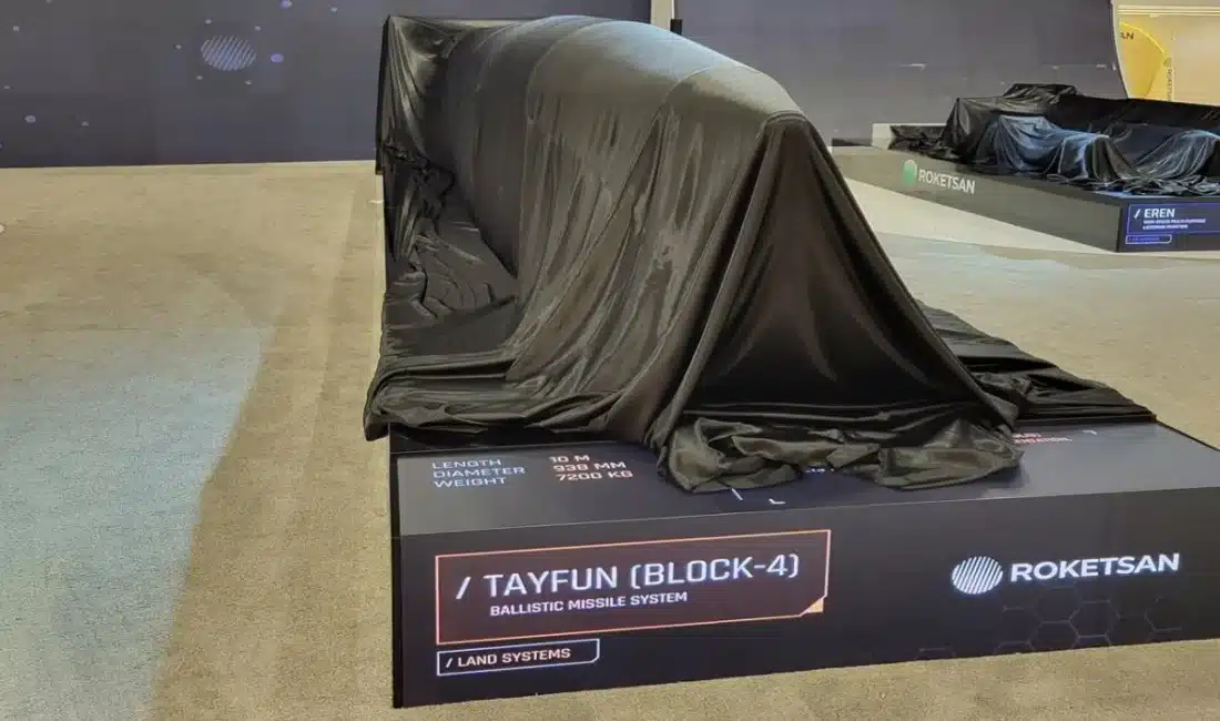 Roketsan’ın tanıttığı yerli ve milli hipersonik füze Tayfun Block 4’ün