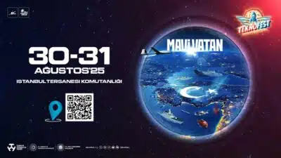 Teknofest Mavi Vatan kayıt işlemleri başladı. İstanbul Tersanesi Komutanlığı’nda 30-31