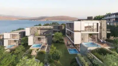 Time Alaçatı Çeşme, İzmir Çeşme Alaçatı’da modern mimariyle hayata geçirilmektedir.