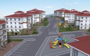 Başbakanlık Toplu Konut İdaresi Başkanlığı tarafından Kırklareli İli, Üsküp İlçesinde