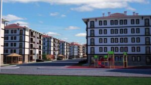 Başbakanlık Toplu Konut İdaresi Başkanlığınca (TOKİ), tarafından Zonguldak ili, Gökçebey