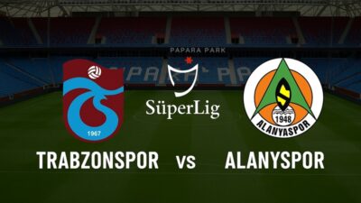 Trabzonspor ile Alanyaspor Süper Lig’in 12. haftasında karşı karşıya geliyor.