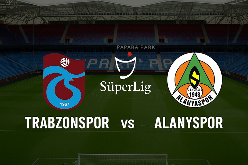 Trabzonspor ile Alanyaspor Süper Lig’in 12. haftasında karşı karşıya geliyor.