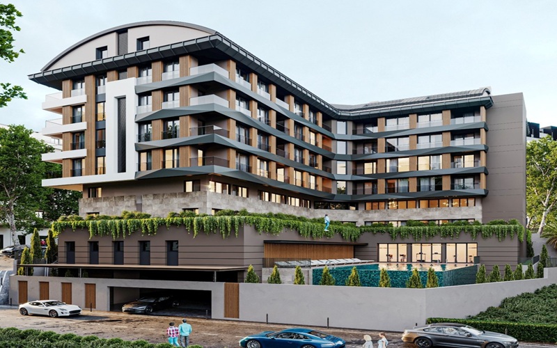 Tuana Park Evleri, Antalya Konyaaltı Sarısu’da modern mimariyle hayata geçirilmektedir.