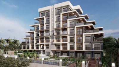 Tunalı Marin, Antalya Aksu Altıntaş Mahallesi'nde modern mimariyle hayata geçirilmektedir.