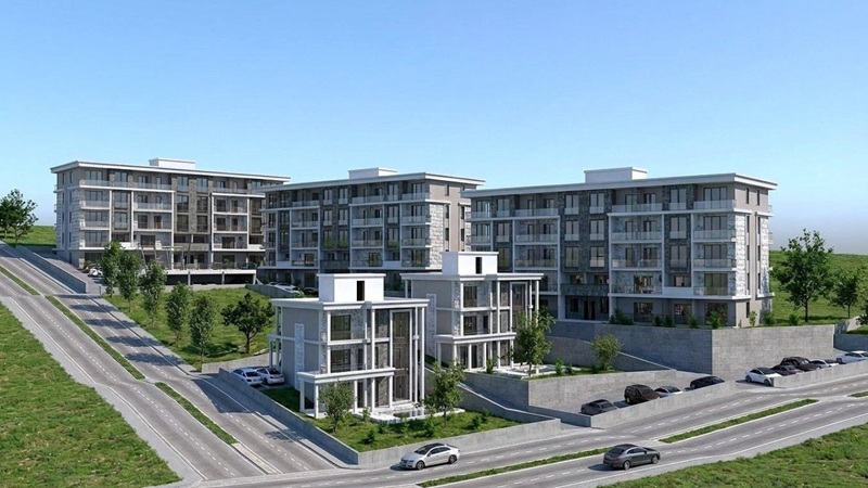 Turkuaz Aura Park, Kocaeli Başiskele Yuvacık Fatih Mahallesi’nde modern mimariyle