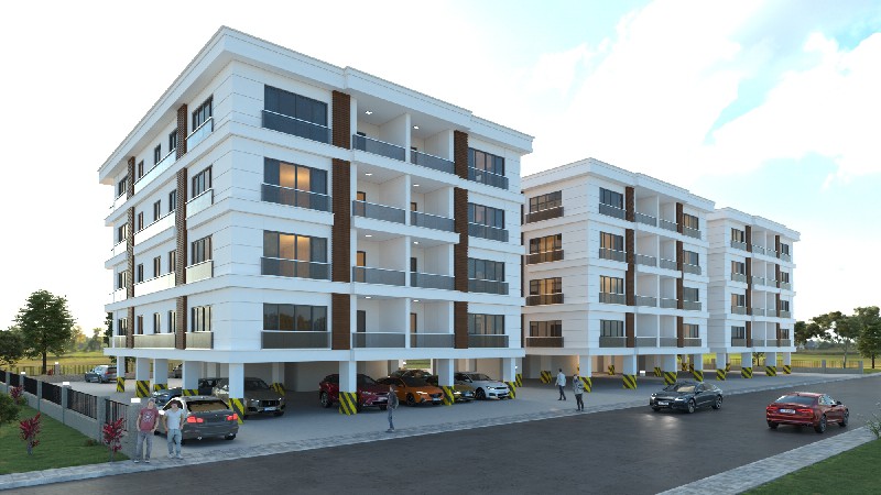 Turnasuyu Modern projesi modern mimari yapısı ve konforlu yaşam alanlarıyla