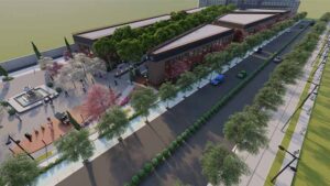 Gölbaşı ilçesinde yaşama geçirilecek Üniversiteliler Caddesi, ilçenin ilk sinema salonunu