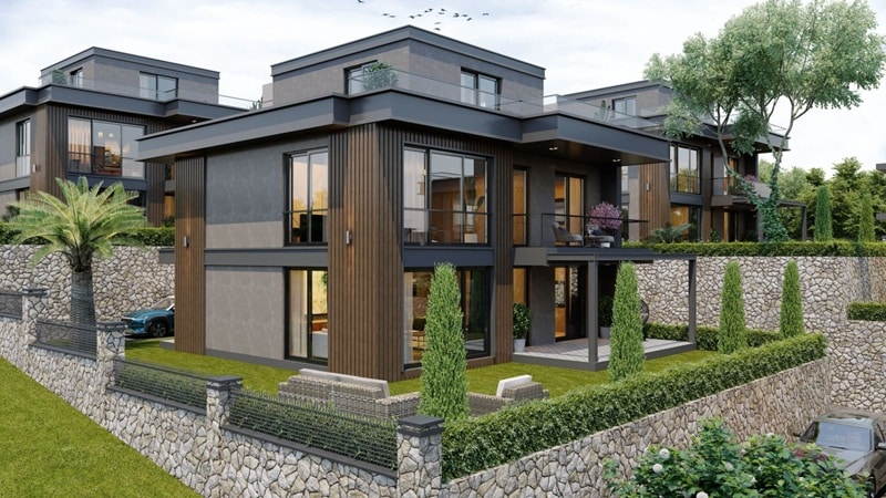 Vadi Suit Villaları, Kocaeli İzmit Kabaoğlu’nda panoramik manzaralı lüks villalar