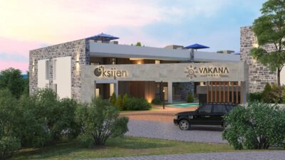 Vakana Oksijen, Aydın Kuşadası Davutlar Mahallesi’nde modern mimariyle hayata geçirilmektedir.