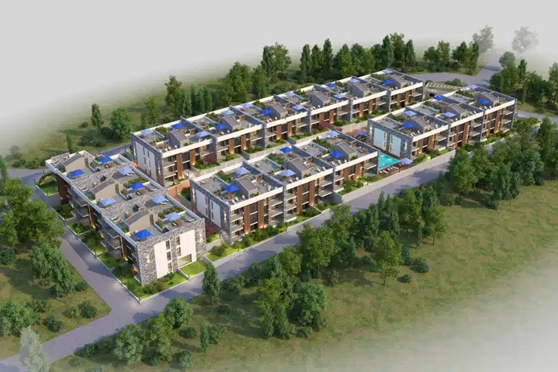 Vakana İnşaat’ın Kuşadası Davutlar’da hayata geçirdiği Vakana Oksijen Kuşadası projesi