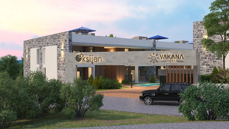 Vakana Oksijen, Aydın Kuşadası Davutlar Mahallesi’nde modern mimariyle hayata geçirilmektedir.