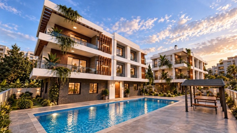 Valora Suits, Antalya Döşemealtı Altınkale’de modern mimariyle hayata geçiriliyor. Projede