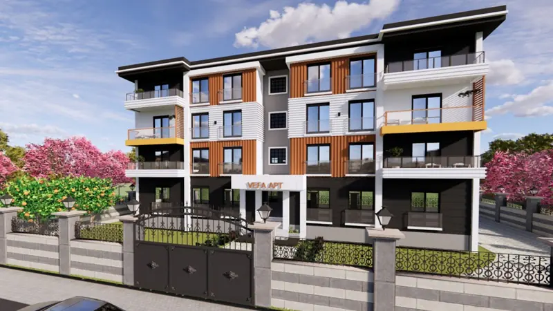 Vefa Apartmanı Bolvadin, Afyonkarahisar Bolvadin Yakup Şevki Paşa Mahallesi’nde modern