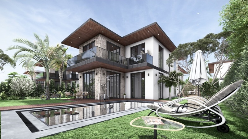 Villa Amara Sapanca, Sakarya Sapanca Rüstempaşa Mahallesi’nde doğayla iç içe