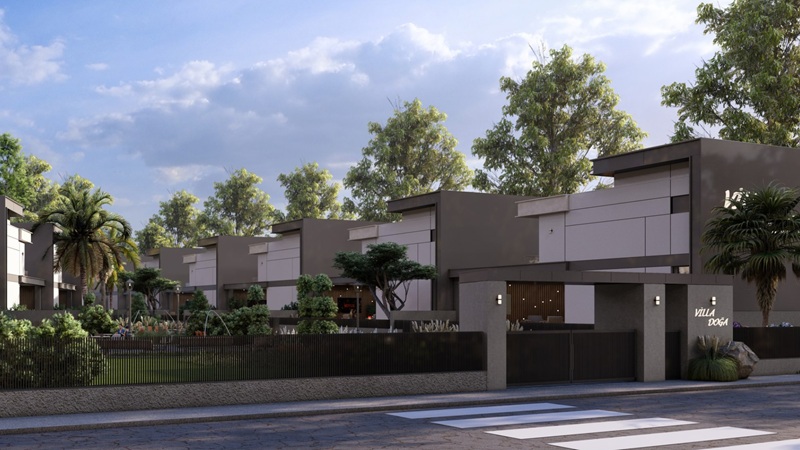 Villa Doğa İnegöl, Bursa İnegöl Hocaköy Mahallesi’nde modern mimariyle hayata