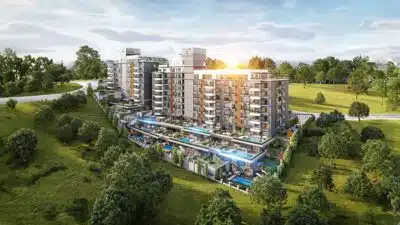 Konut projesi Menekşe Yapı tarafından inşa edilmektedir. Violetta Vadi projesi,