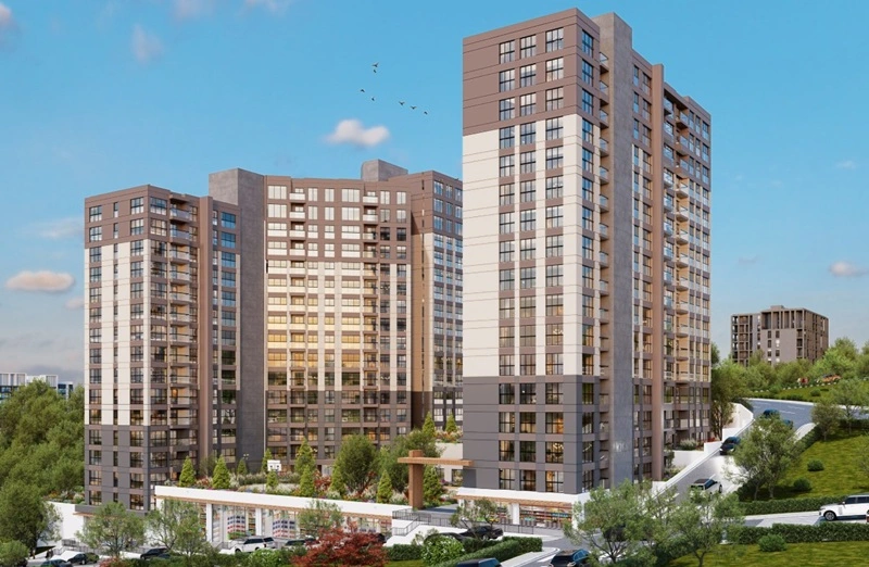 Vizyontepe Evleri, İstanbul Gaziosmanpaşa Yenidoğan Mahallesi’nde modern mimariyle hayata geçiriliyor.