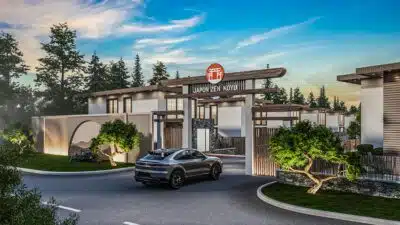 Türkiye'nin ilk Japon Zen Bahçesi temalı konut projesi olan Woven