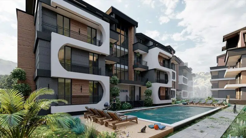 Yahyakaptan Concept projesi modern mimari yapısı ve lüks yaşam alanlarıyla