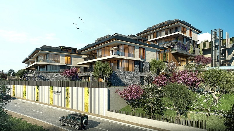 Yüksekdağ Çamlıca projesi İstanbul İli, Üsküdar İlçesi, Küçük Çamlıca Mahallesi’nde