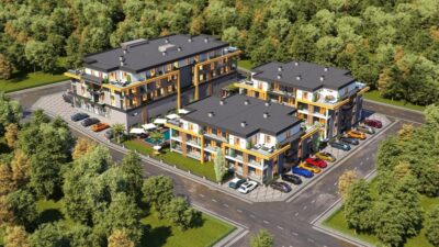 Yuvacık Lotus Evleri 2, Kocaeli Başiskele Fatih Mahallesi’nde modern mimariyle