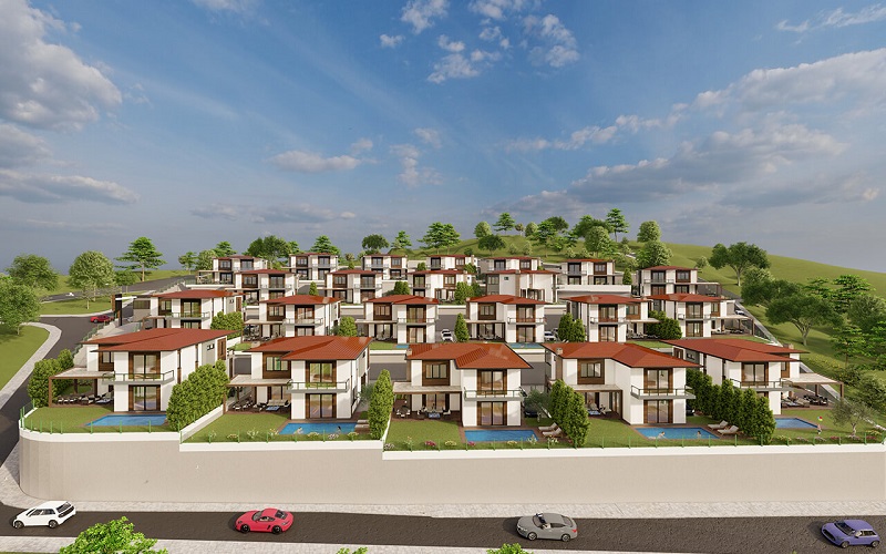 Zeytin Çiçeği Konakları Gaziantep konut projesi modern mimarisi ve kaliteli