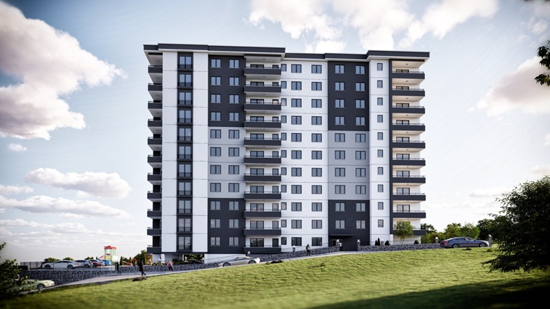 Zirvekent Sitesi, Ordu Ünye Çamurlu Mahallesi’nde modern mimariyle hayata geçirilmektedir.