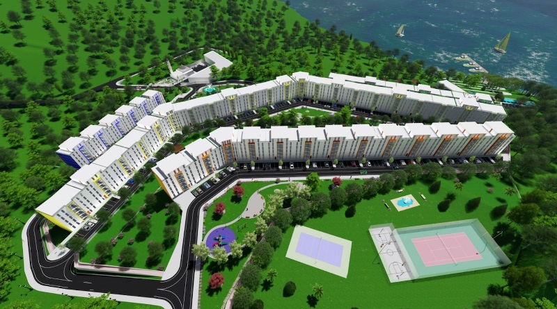 Altınevler Sitesi Armutlu gelişmiş sosyal yaşam olanaklarıyla yükseliyor. Bayanlar plajı