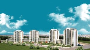 Flora Şehir 4 yatay ve 4 dikey mimarisiyle Konya Selçuklu