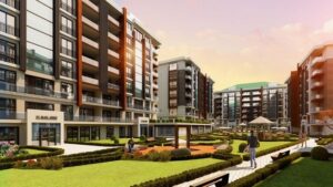 Flowers Park, bölgesinin en büyüğü olarak İstanbul, Büyükçekmece’de yükseliyor. Pandemi