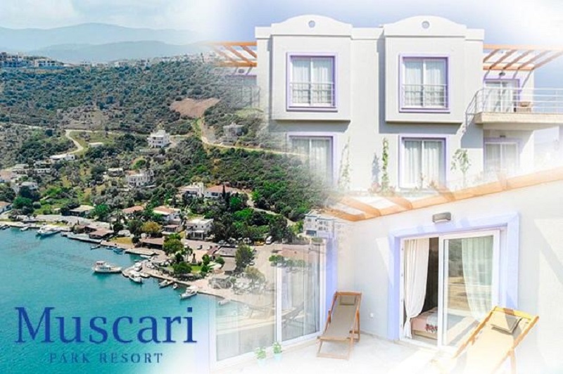 Muğla şehrine bağlı bulunan Bodrum ilçesinde Muscari Park Resort projesi hayata