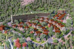 Bolu’nun Mudurnu ilçesinde, İsra Group firması imzasıyla hayata geçirilen V