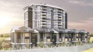 Apartman ve villalardan oluşan Vadi Çankaya projesi,  yatay mimarisiyle inşa