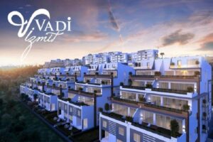 Vadi ve körfez manzaralarının konutlarına eşlik ettiği Vadi İzmit projesinde,